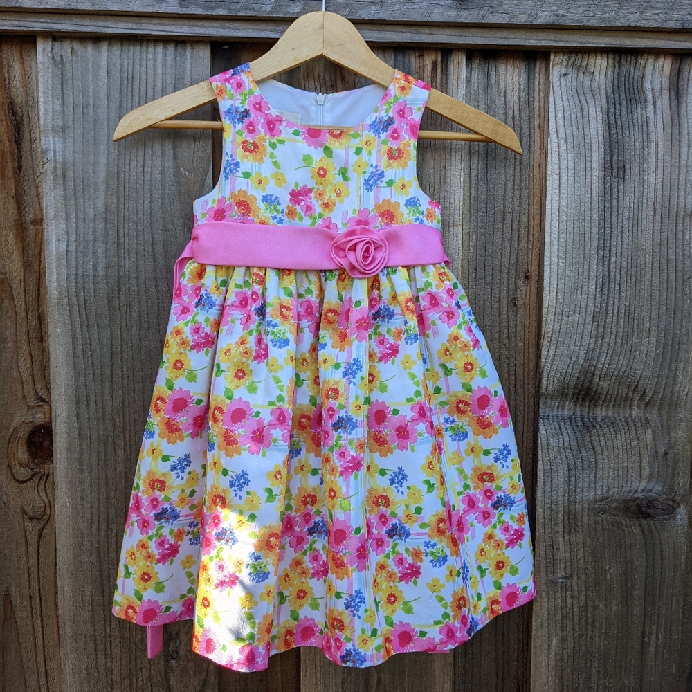 American Princess 4T Floral Dress